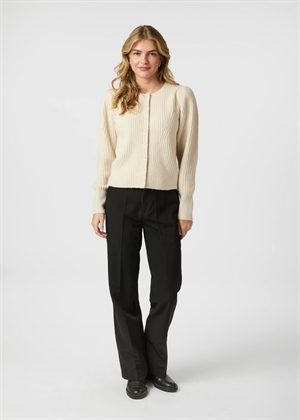 Puli knit cardigan Ivory Neo Noir 